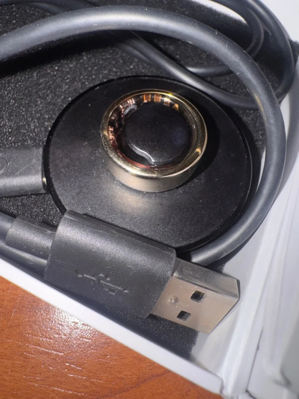 Oura Ring Horizon Gen3 Gold, Size: 6